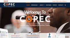 Desktop Screenshot of copeceducation.org
